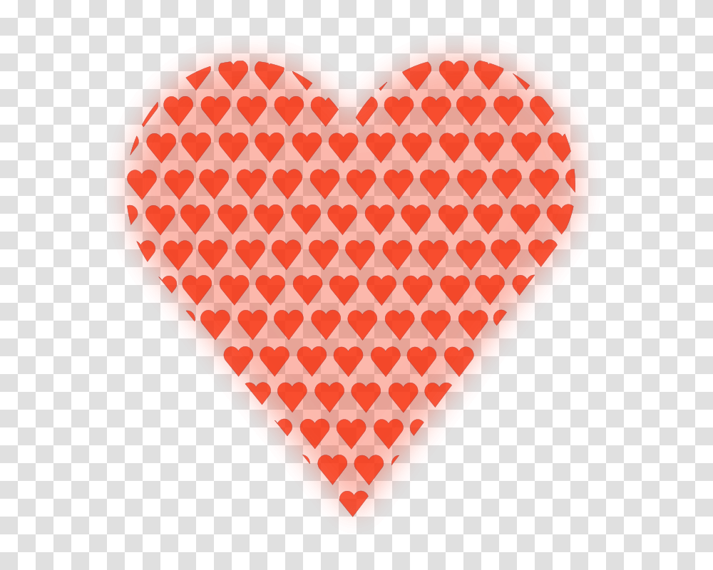 Mystica Heart In Heart (light Red), Emotion, Rug, Pillow, Cushion Transparent Png