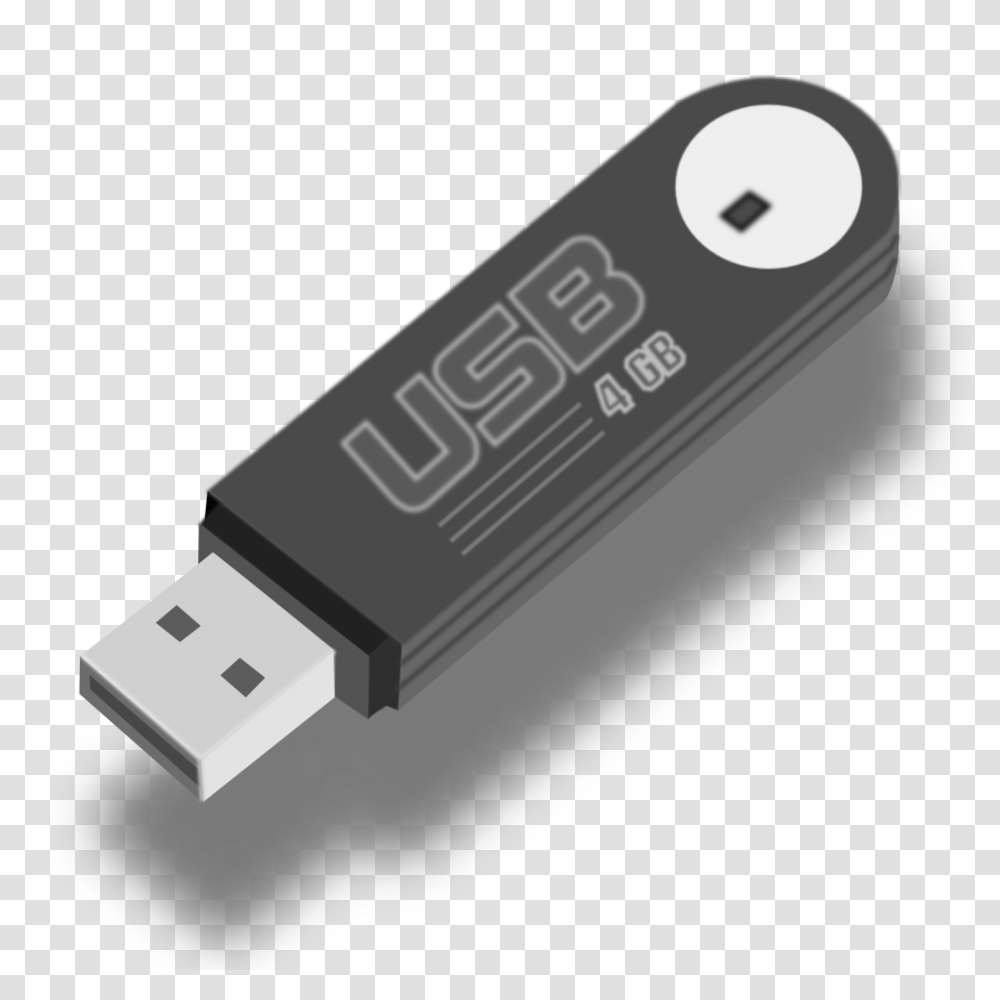 Mystica USB Flash Drive, Electronics, Adapter, Plug Transparent Png