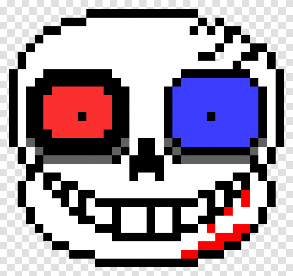 Mytale Horrortale Sans Sans Pixel Art, Pac Man, First Aid Transparent Png