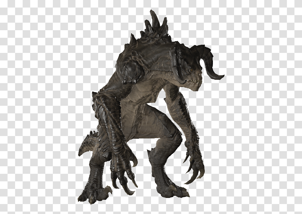 Mythic Deathclaw Ck Fallout 4 Deathclaw, Alien, Elephant, Wildlife, Mammal Transparent Png