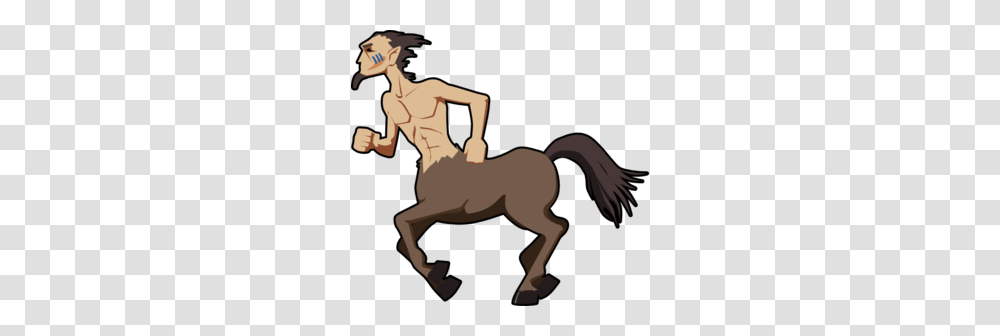 Mythology Clipart Image, Person, Animal, Mammal, Horse Transparent Png