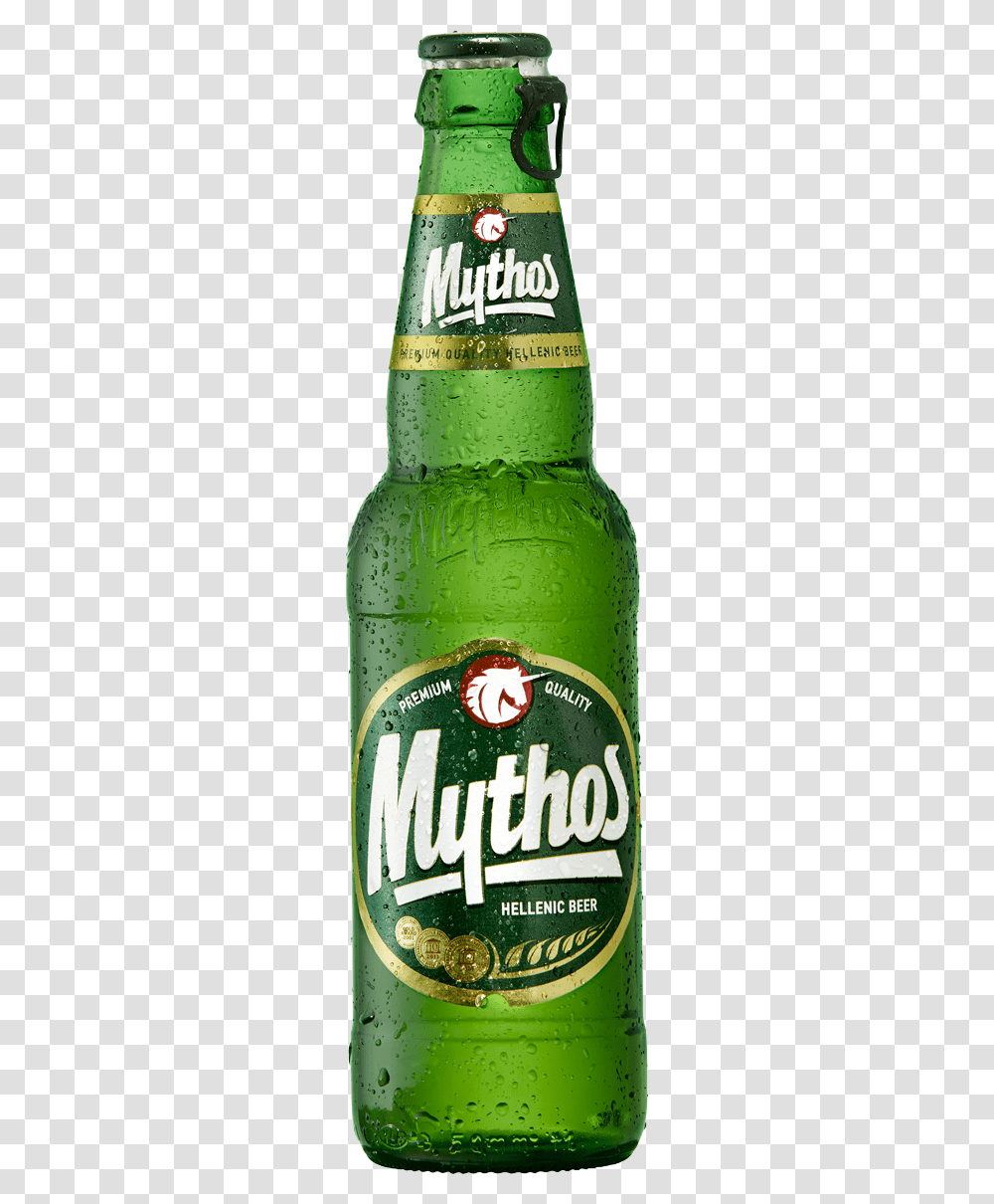 Mythos Mythos Greek Beer, Alcohol, Beverage, Drink, Green Transparent Png