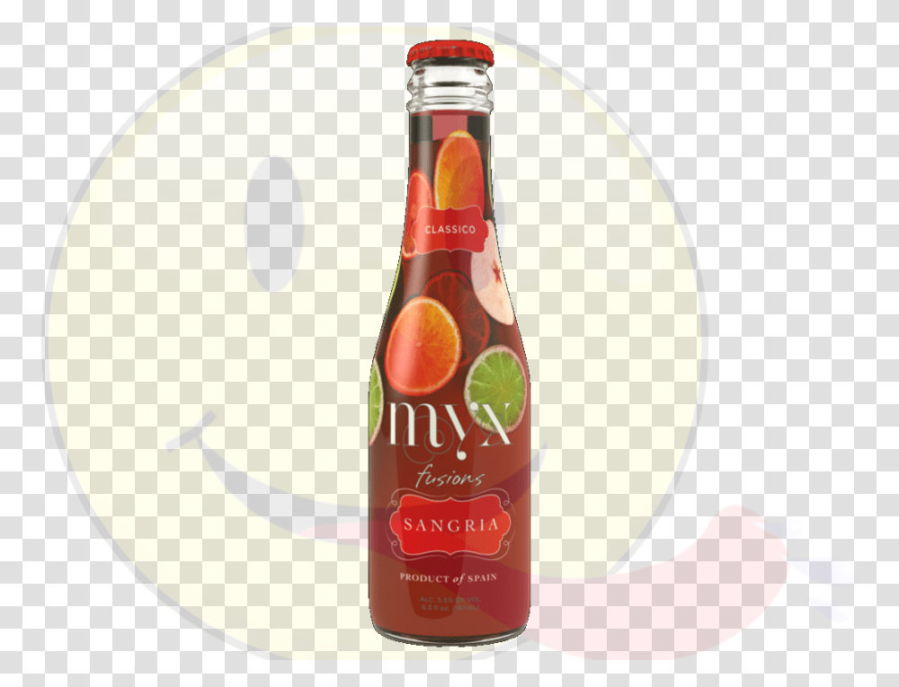 Myx Sangria, Beverage, Label, Alcohol, Bottle Transparent Png