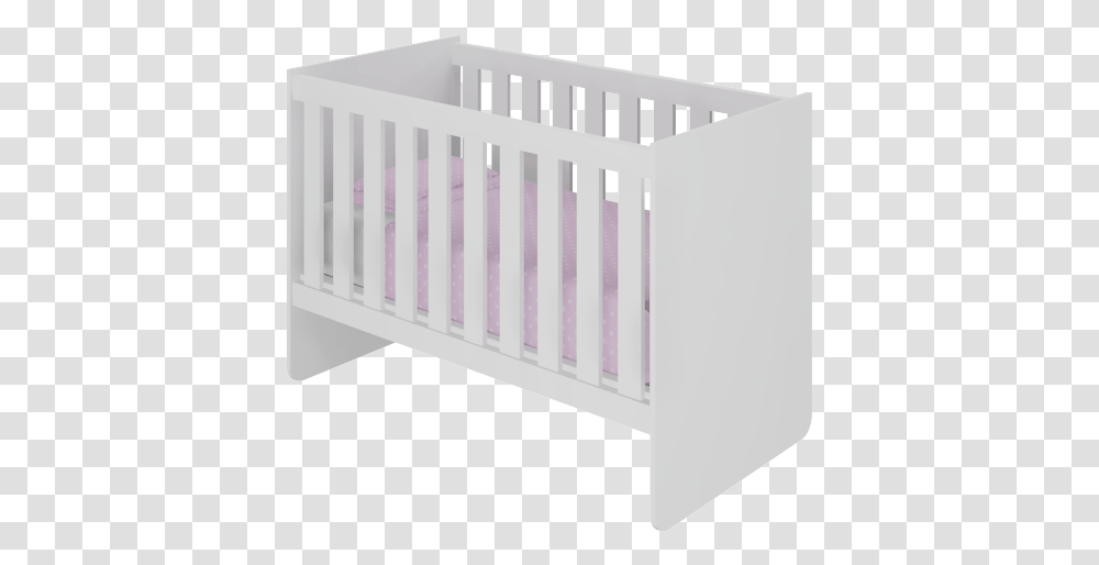 N Gaby 3d White Cradle, Furniture, Crib Transparent Png