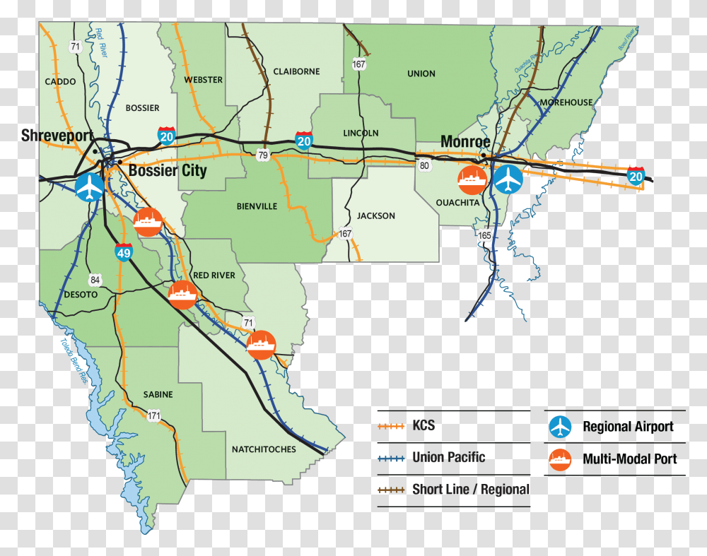 N La Region Railroad Map Atlas, Plot, Diagram, Vegetation, Rainforest Transparent Png