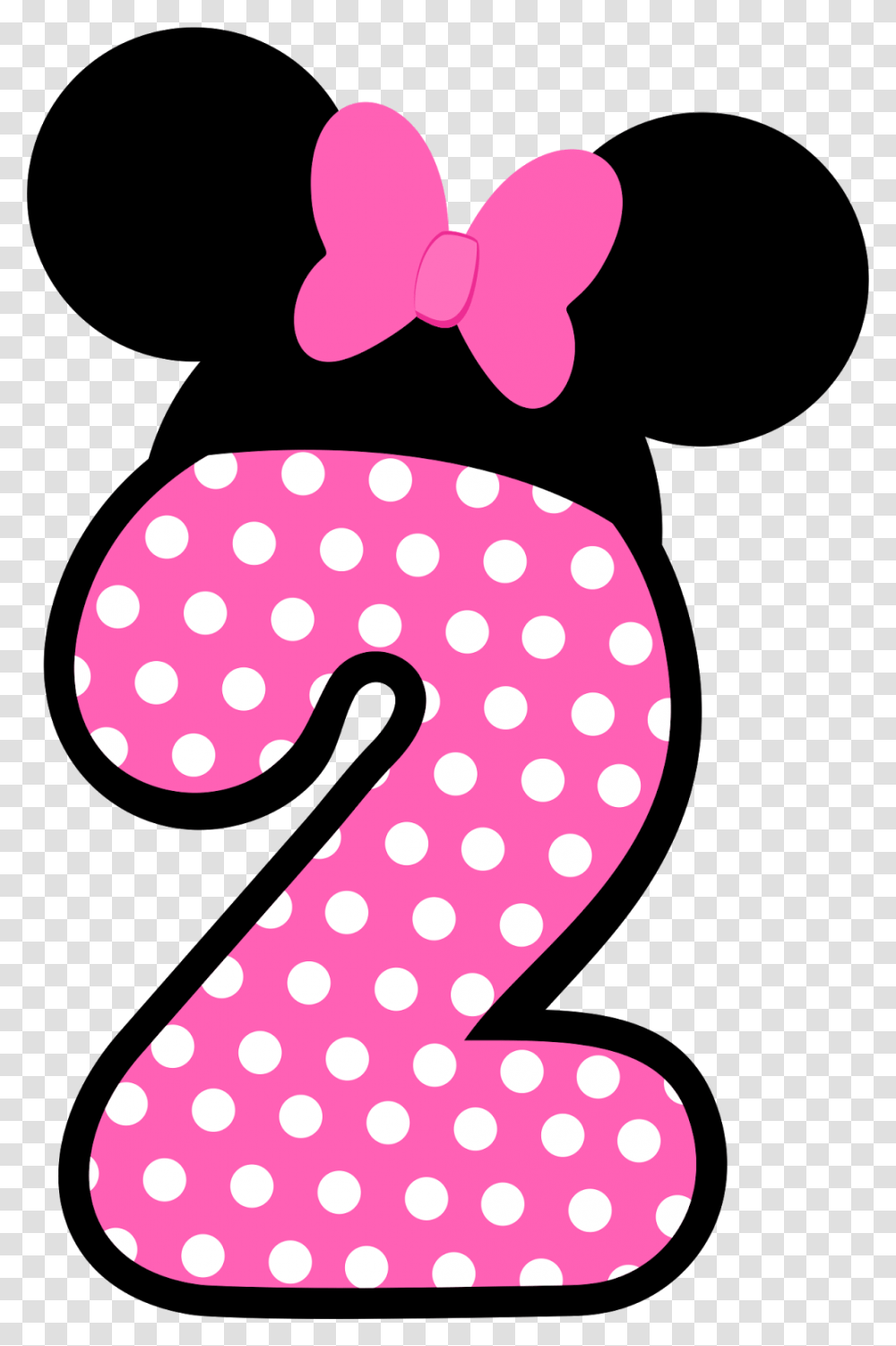 N Meros A Lo Minnie Mouse 3, Texture, Polka Dot, Rug, Number Transparent Png