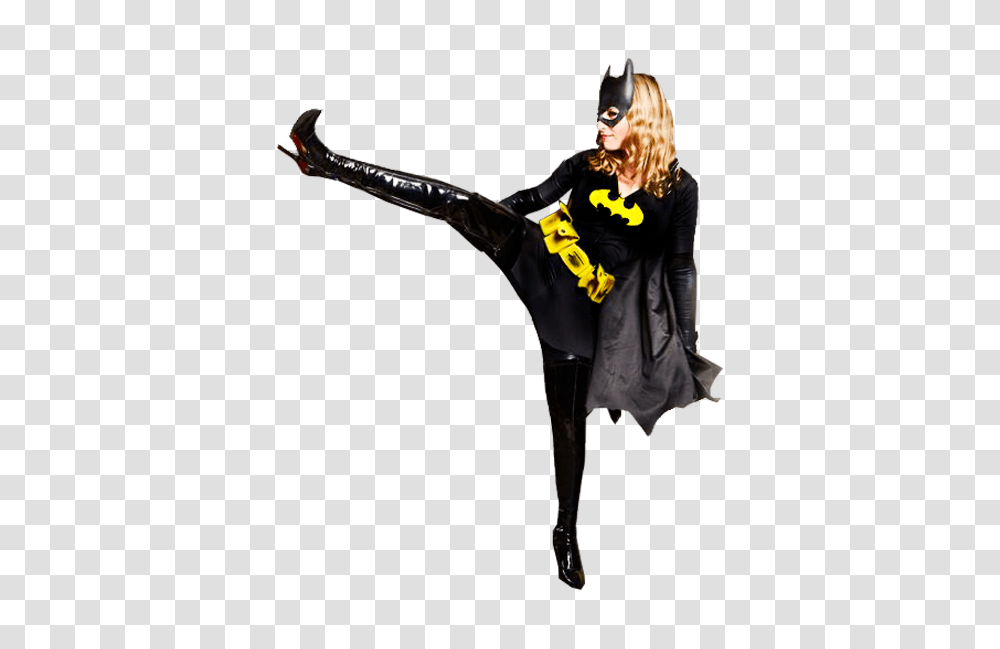Na Na Na Na Na Na Na Na Batgirl Bows And Bats, Staircase, Person, Costume, Dance Transparent Png