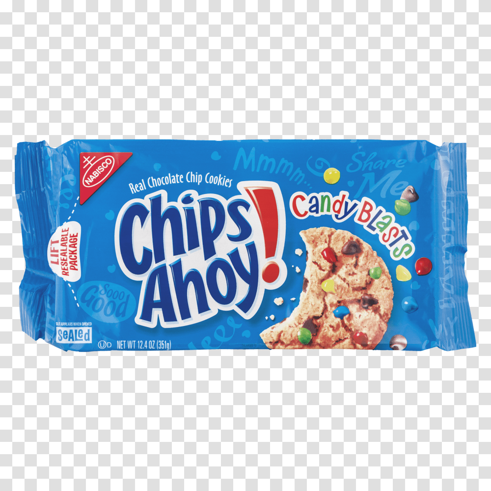 Nabisco Chips Ahoy Candy Blasts Chocolate Chip Cookies Oz, Food, Dog, Pet, Canine Transparent Png