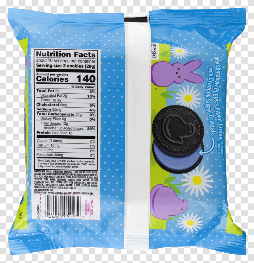 Nabisco Oreo Peeps Chocolate Sandwich Cookies Limited Sandwich Cookies Transparent Png