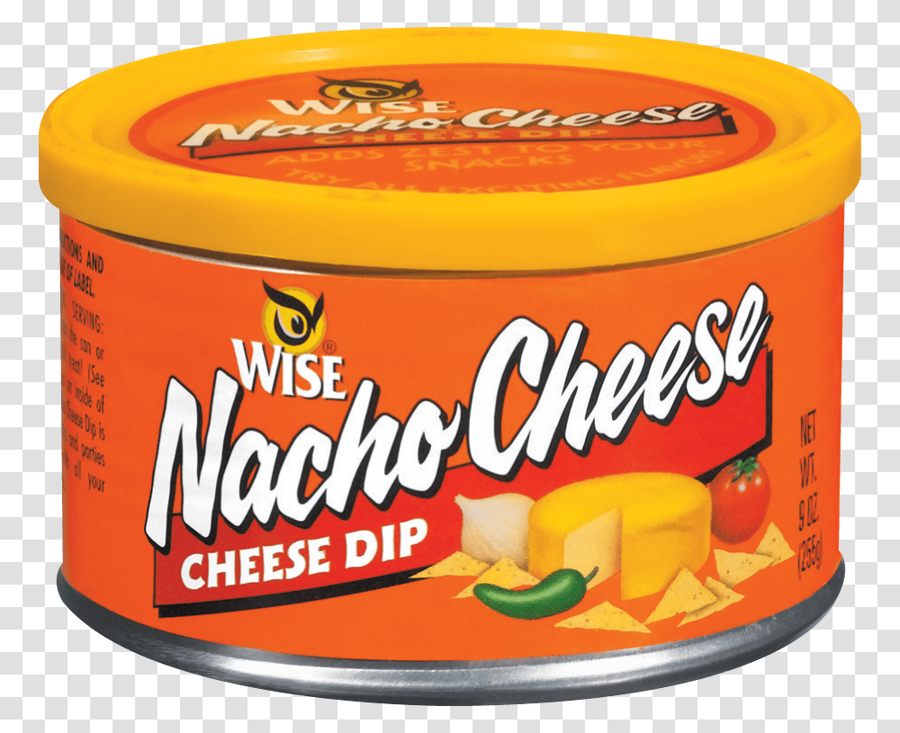 Nacho Cheese Canned Dip Wise Potato Chips, Tin, Food, Canned Goods, Aluminium Transparent Png