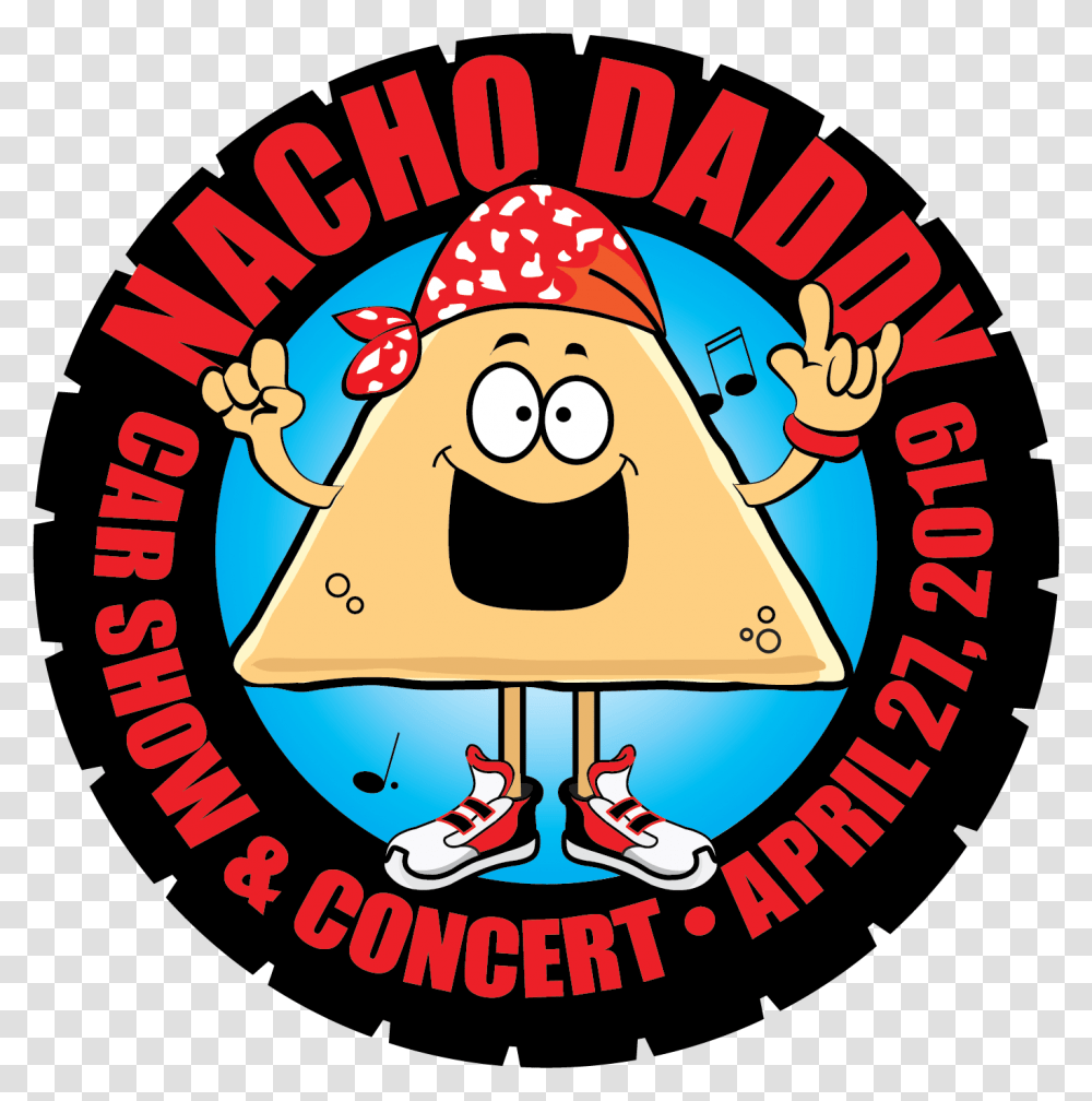 Nacho Daddy Car Show Concert, Label, Logo Transparent Png