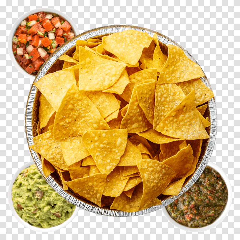 Nachos Clipart Chip Guac Chips Salsa And Queso Cafe Rio, Food, Bread, Pancake, Tortilla Transparent Png