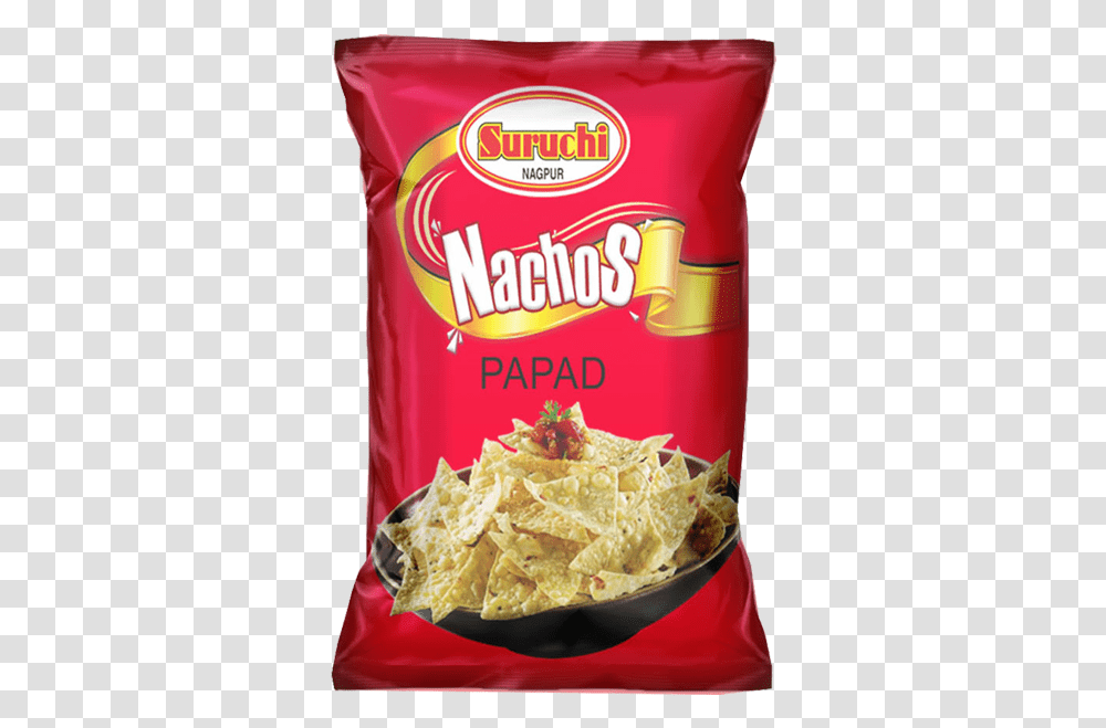 Nachos Papad Corn Chip, Food, Mayonnaise, Ketchup, Dip Transparent Png