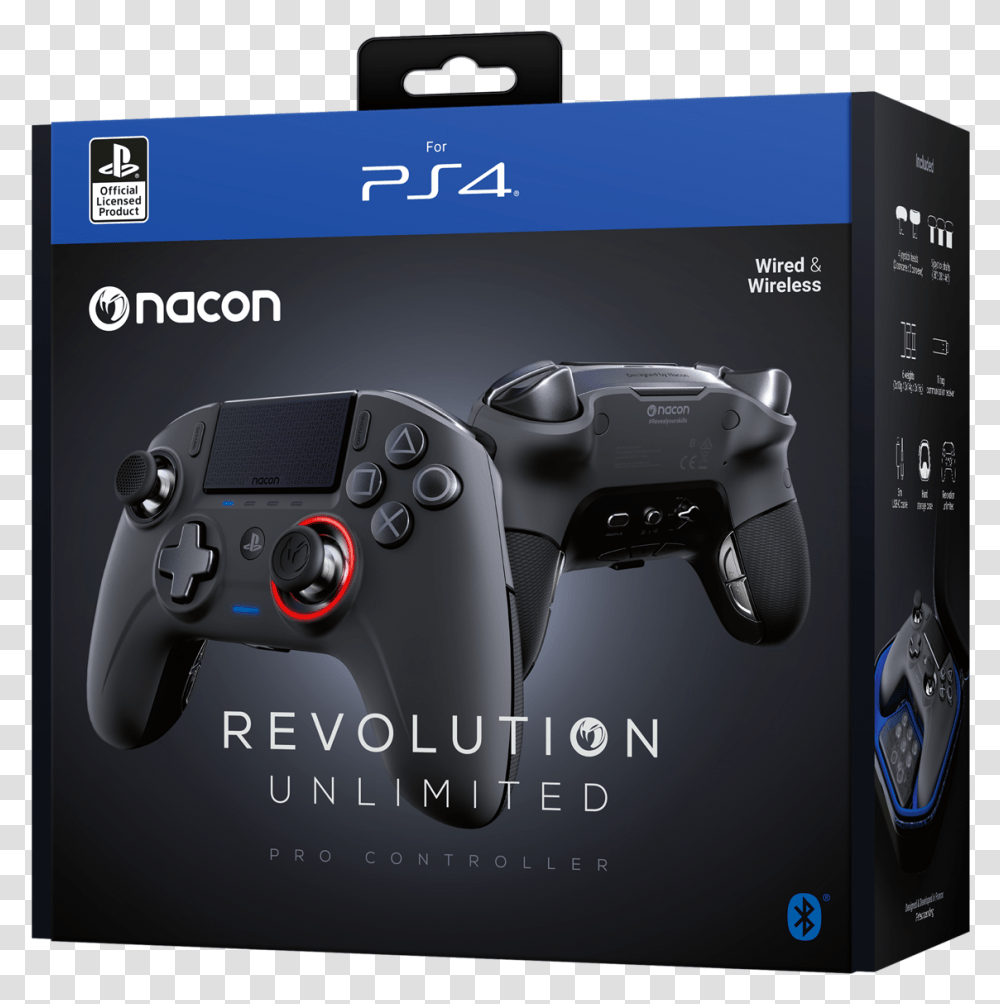 Nacon Reveals Revolution Unlimited Pro Controller For, Electronics, Video Gaming, Camera, Joystick Transparent Png
