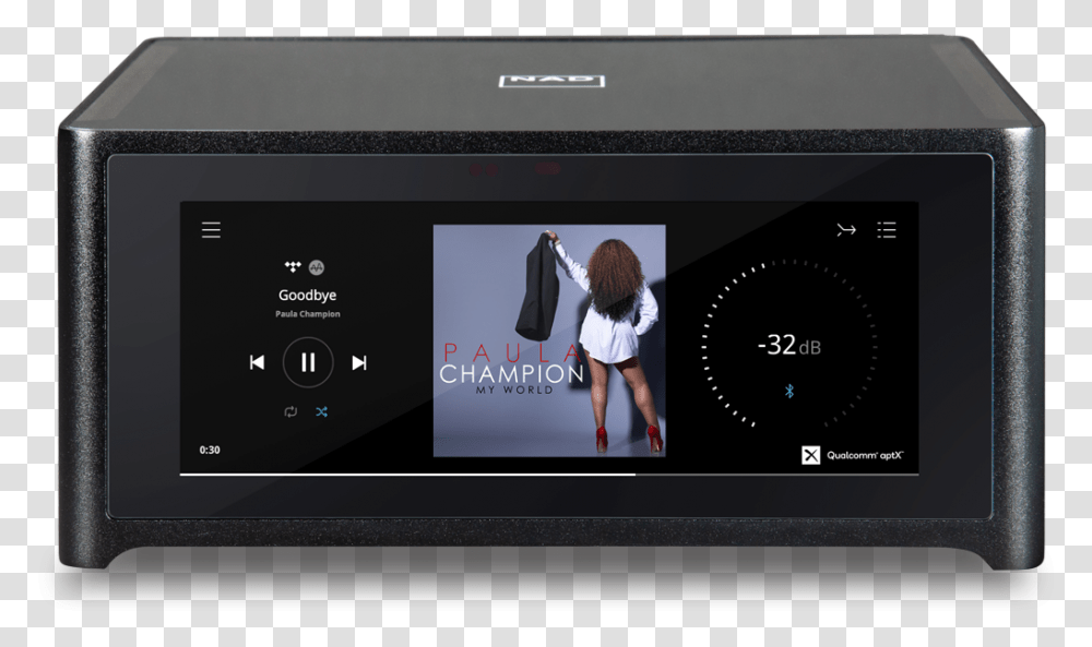Nad Nad M10 Bluos Streaming Amplifier, Person, Machine, Poster, Advertisement Transparent Png