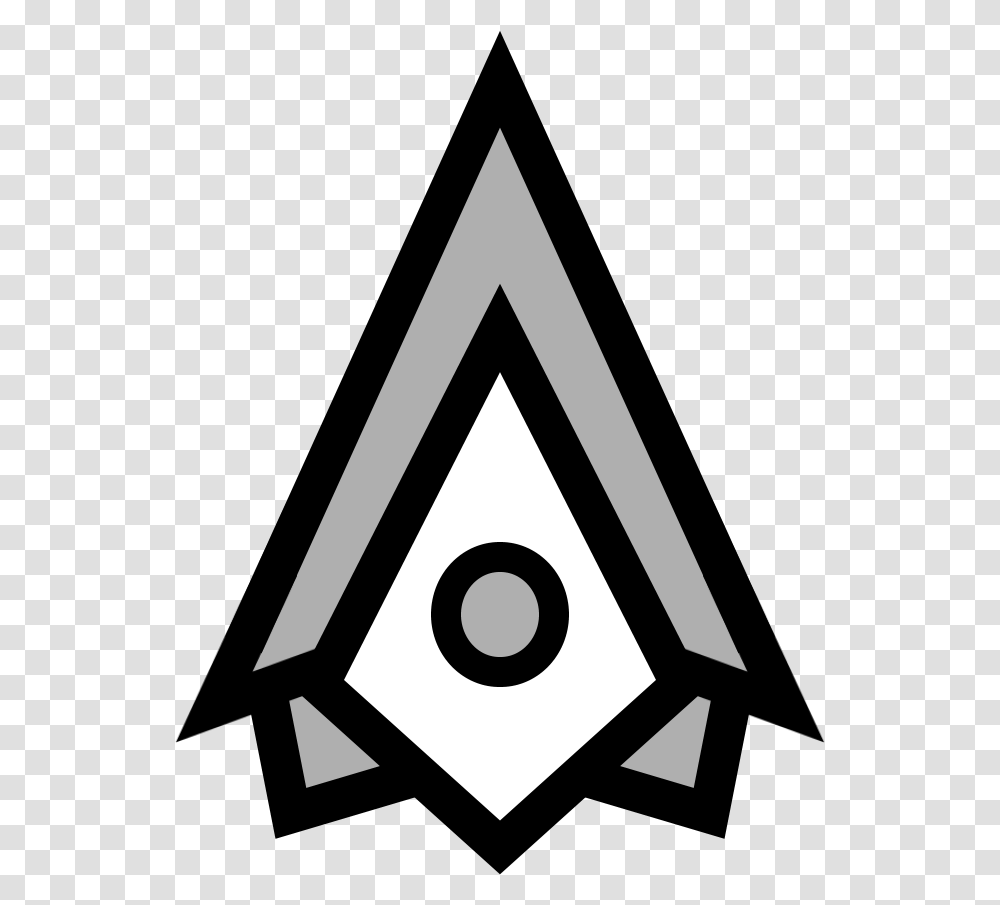 Nada Geometry Dash 2.1 Wave, Triangle, Stencil, Star Symbol Transparent Png