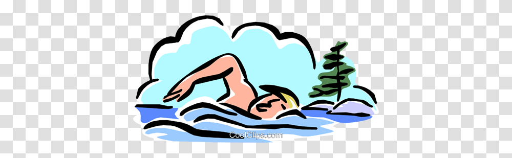 Nadar Em Lago Livre De Direitos Vetores Clip Art, Sled, Word, Make Out, Sleeping Transparent Png