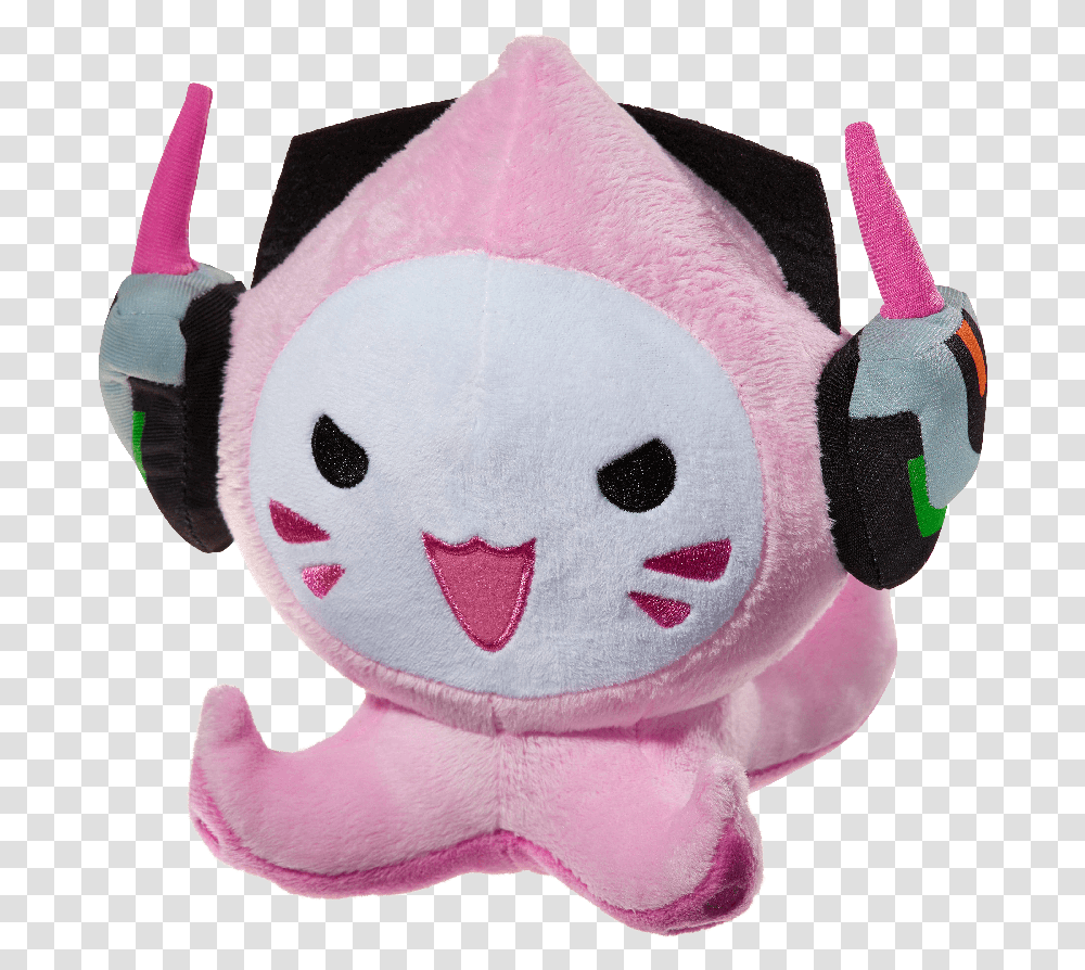 Naeri X Overwatch Pachimari, Plush, Toy Transparent Png