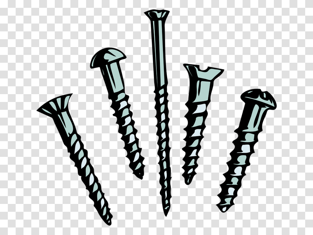 Nail Clipart Building Tool, Machine, Spiral, Coil, Screw Transparent Png