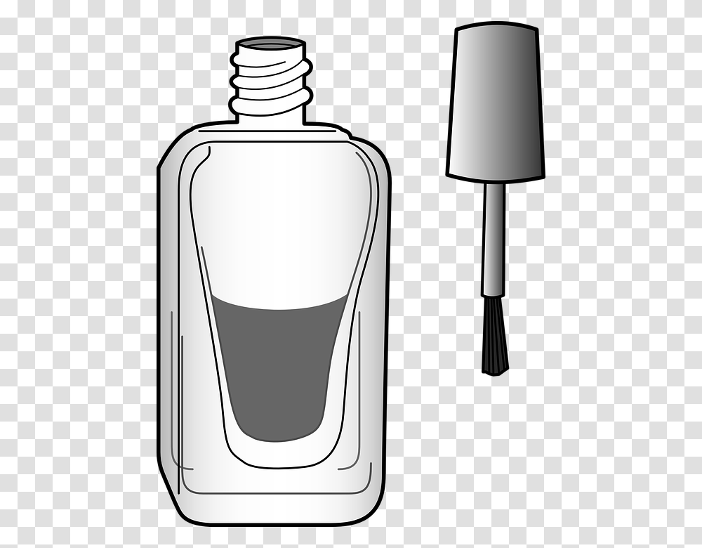 Nail Polish Brush Clipart, Bottle, Lamp, Cosmetics, Cylinder Transparent Png