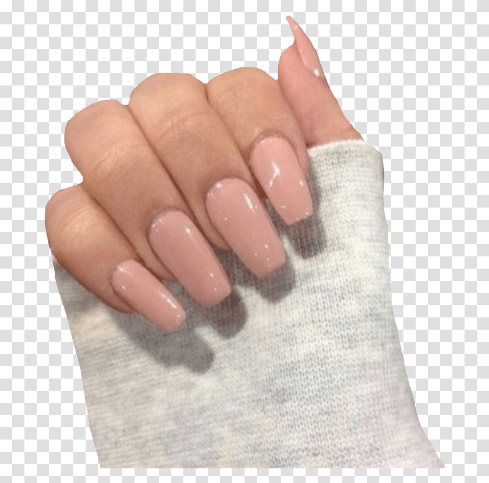 Nails Acrylicnails Acryilcs Pink Pinknails Pinkacrylics Acrylic Nails Pale Skin, Person, Human, Manicure Transparent Png