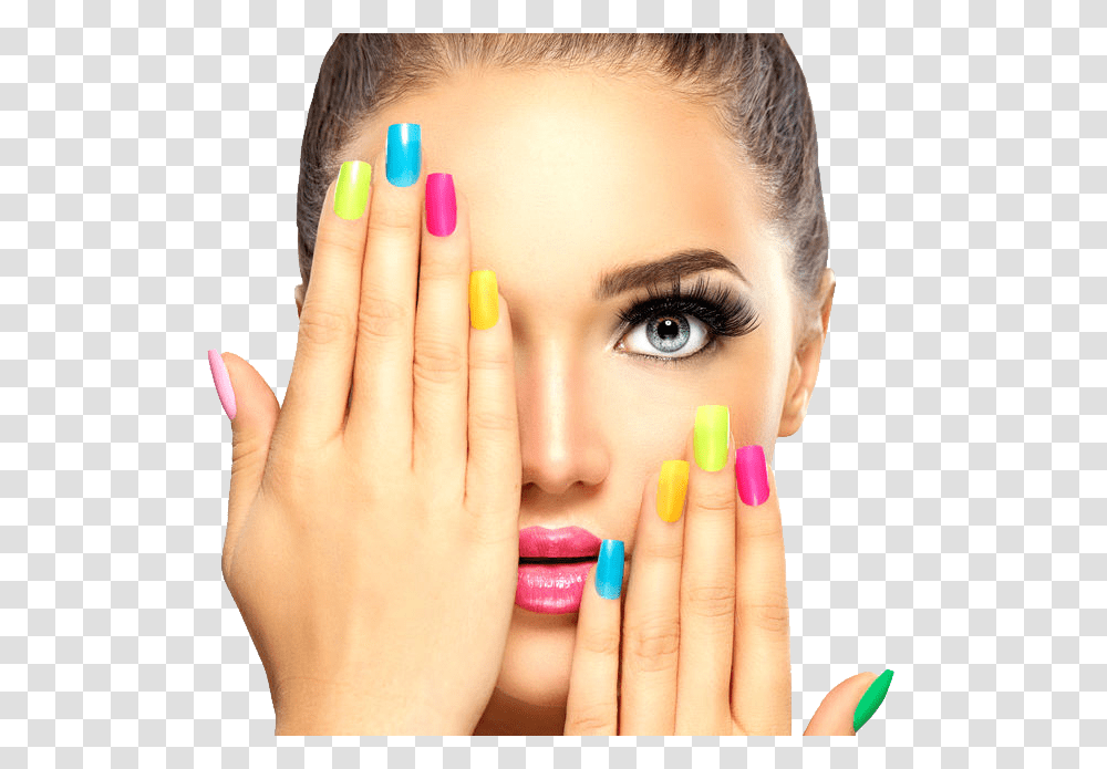 Nails, Person, Manicure, Human, Face Transparent Png
