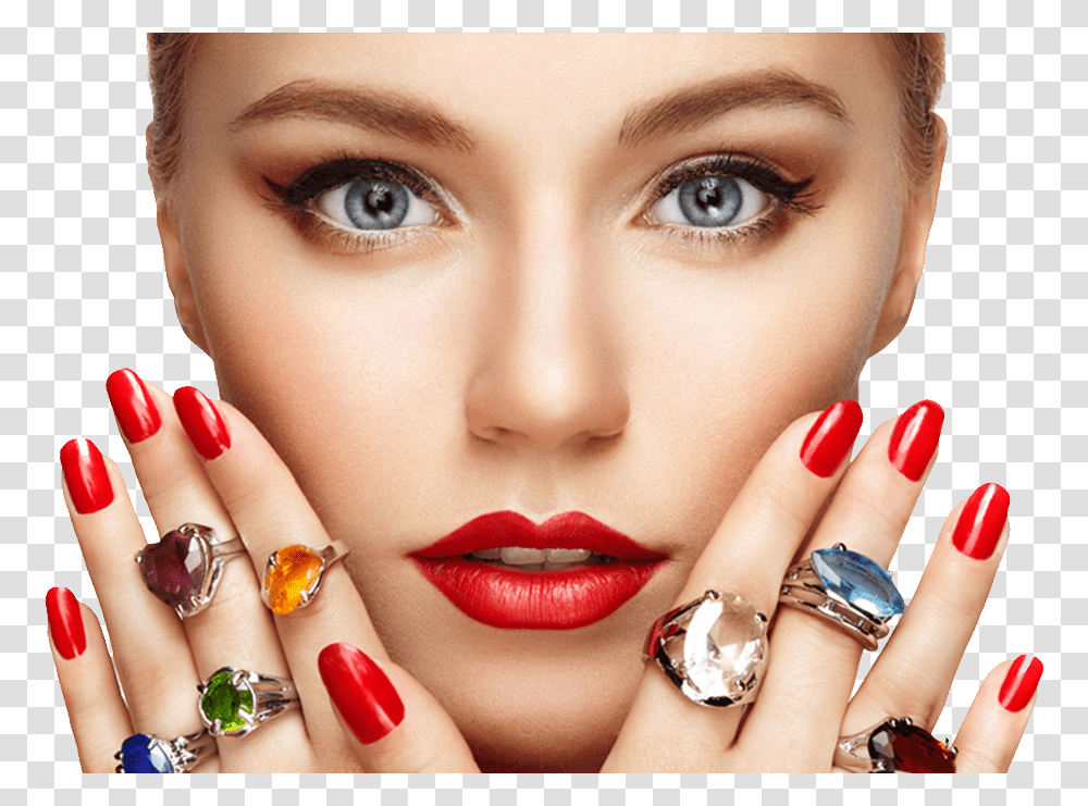 Nails, Person, Manicure, Human, Lipstick Transparent Png