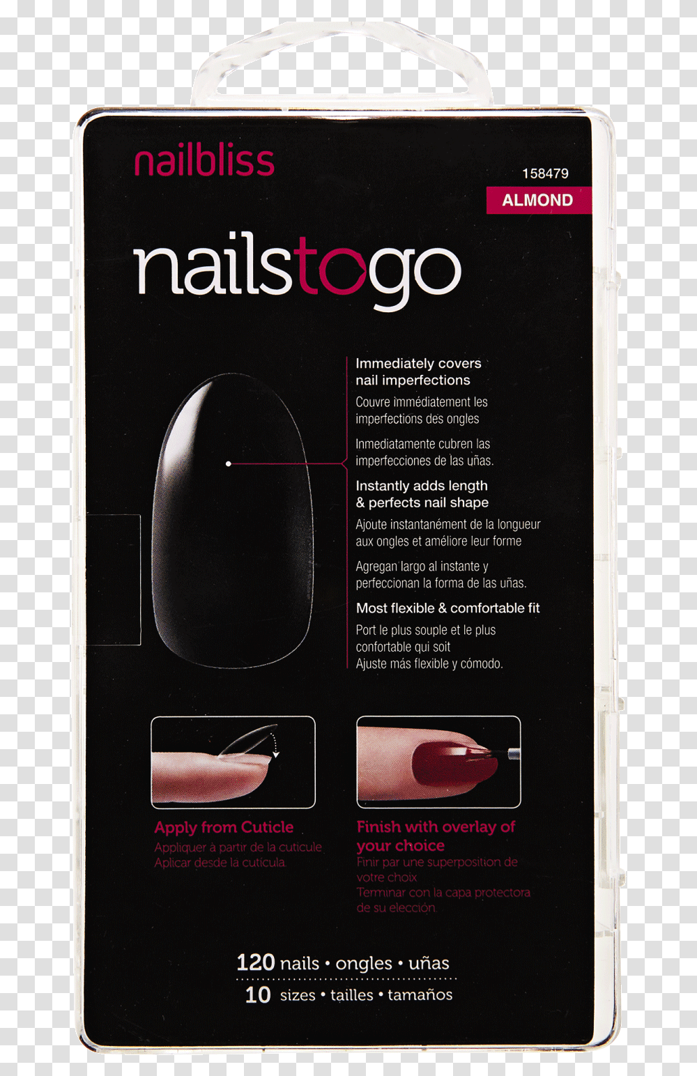Nails To Go Nail Bliss Nails To Go, Mobile Phone, Electronics, Cell Phone, Mouse Transparent Png