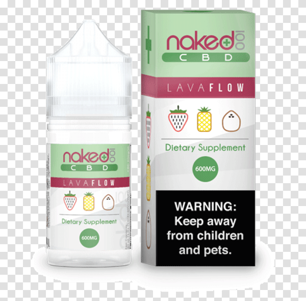 Naked Cbd Vape Juice, Cosmetics, Deodorant, Bottle Transparent Png