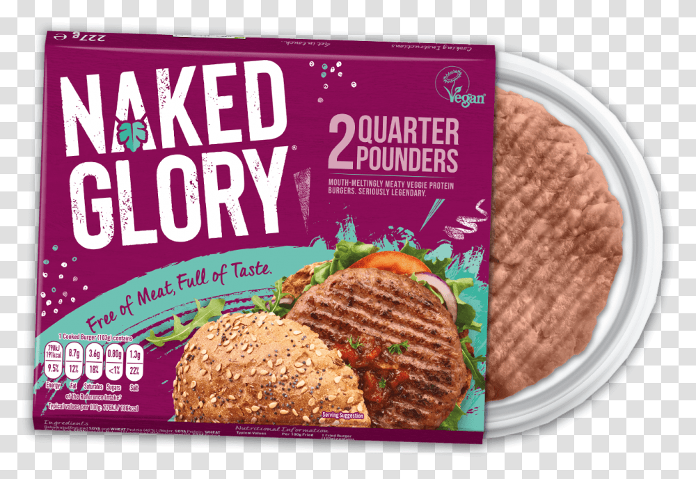 Naked Glory Kerry Foods, Burger, Tin, Sesame, Seasoning Transparent Png