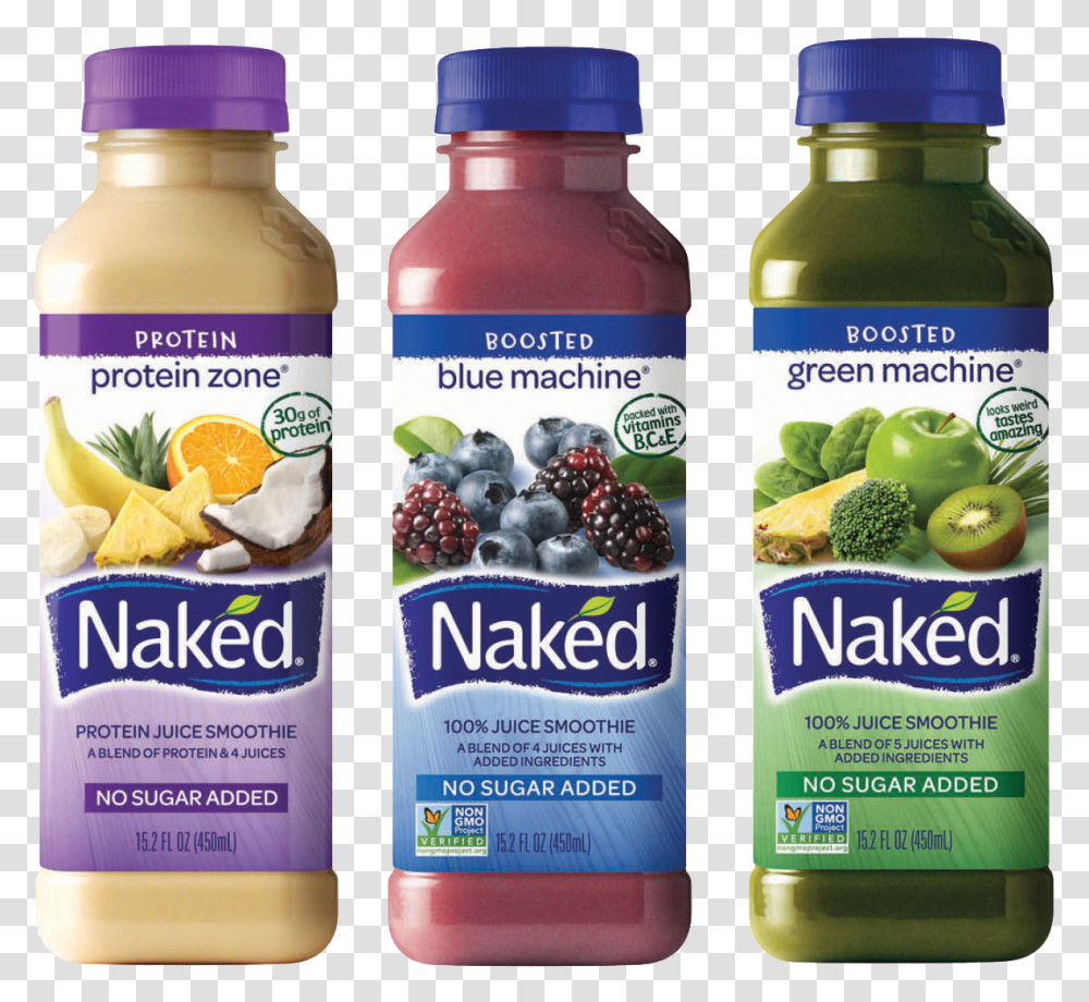 Naked Juice Green Machine, Beverage, Drink, Plant, Orange Juice Transparent Png