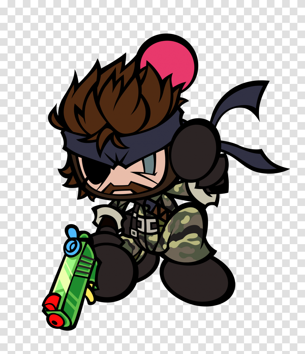 Naked Snake Solid Snake And Raiden Added To Super Bomberman R, Military, Military Uniform, Army, Armored Transparent Png