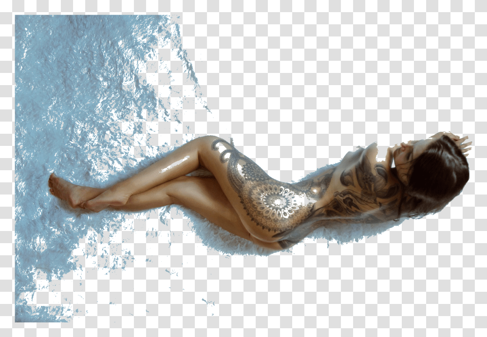 Naked Tattoo Lady Photoshot Most Sexiest Photo Of Girl, Person, Human, Animal, Sea Life Transparent Png