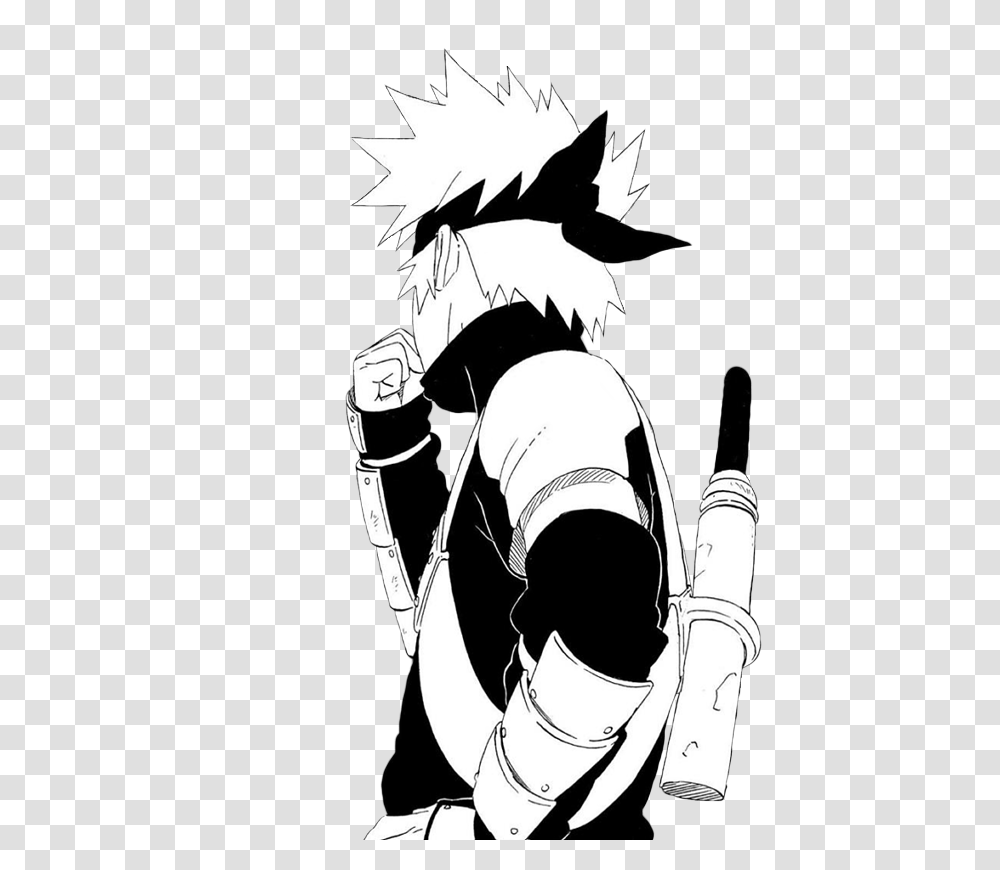 Naklejka Hatake Kakashi, Manga, Comics, Book, Person Transparent Png