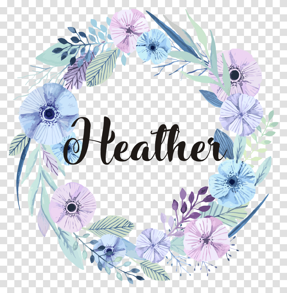Name Heather Clipart, Plant, Floral Design, Pattern Transparent Png