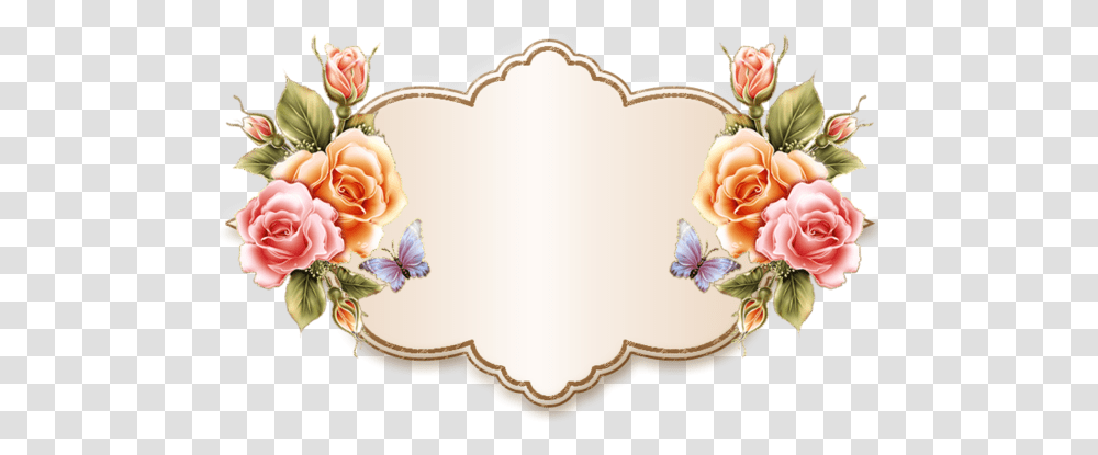 Name Plate Tira De Flores Cartoon Jingfm Flower Name Plate Design, Floral Design, Pattern, Graphics, Cushion Transparent Png