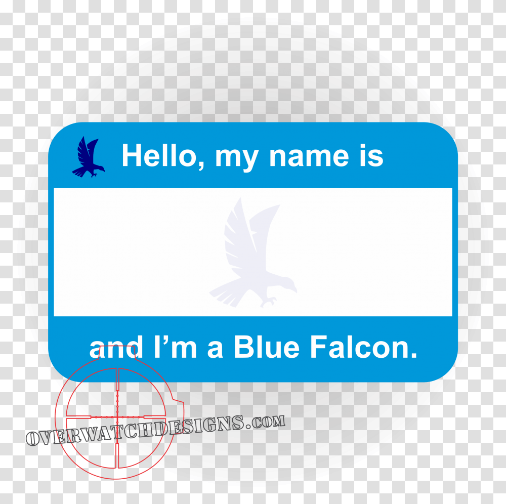 Blue Falcon Name Label Vegetation Plant Transparent Png Pngset Com