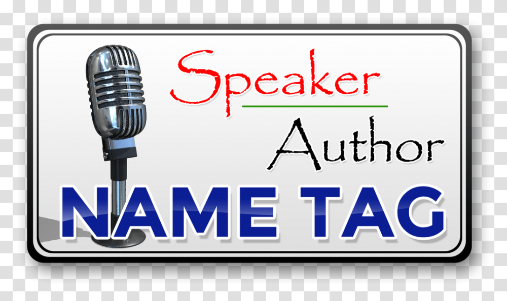 Name Tag, Electrical Device, Microphone, Word Transparent Png