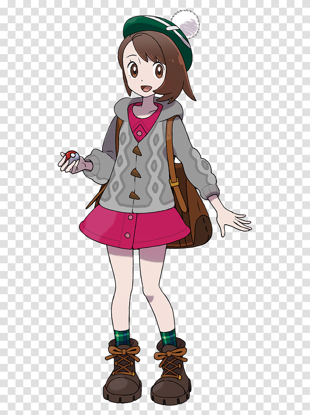 Names In Pokemon Sword And Shield Pokemon Sword And Shield Trainer, Clothing, Person, Shoe, Female Transparent Png