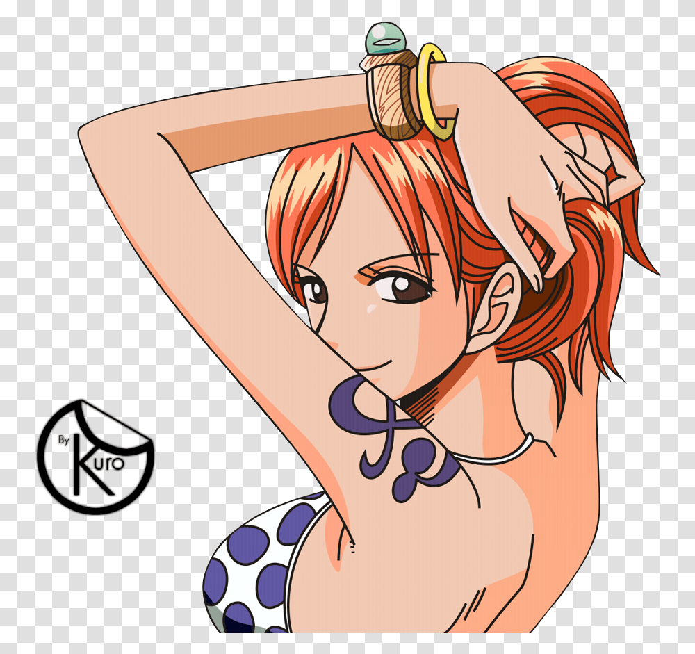 Nami One Piece Hd, Face, Hand, Arm Transparent Png
