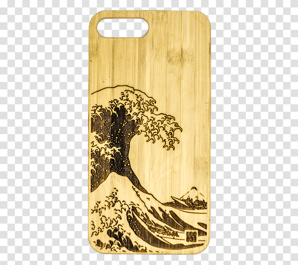 Nami The Great Wave, Label, Text, Wood, Art Transparent Png