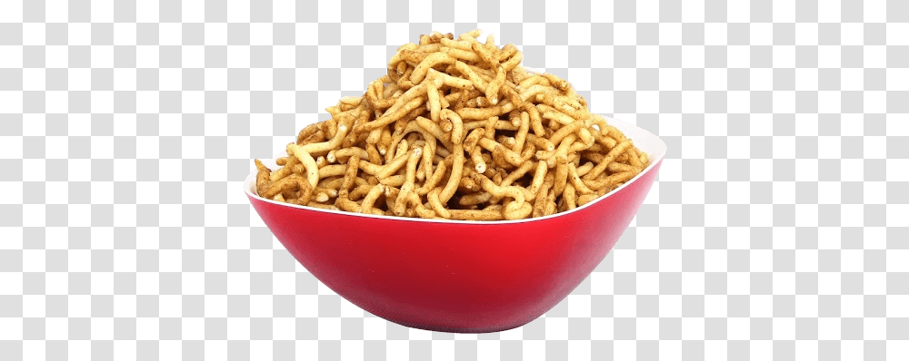 Namkeen In Bowl, Fries, Food, Snack, Pasta Transparent Png