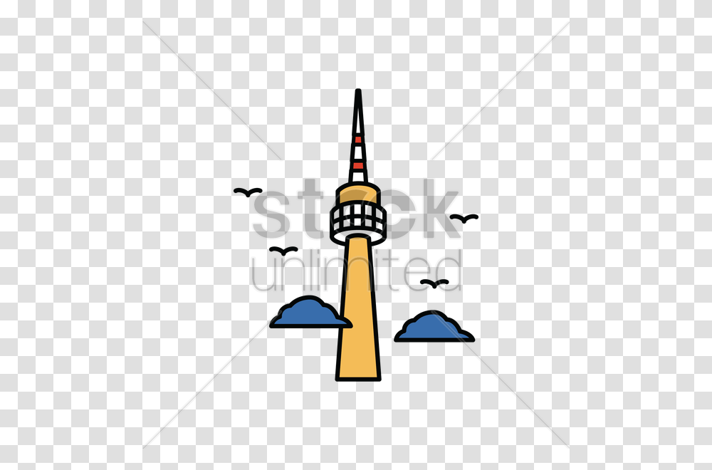 Namsan Tower Vector Image, Lighting, Outdoors, Silhouette, Utility Pole Transparent Png