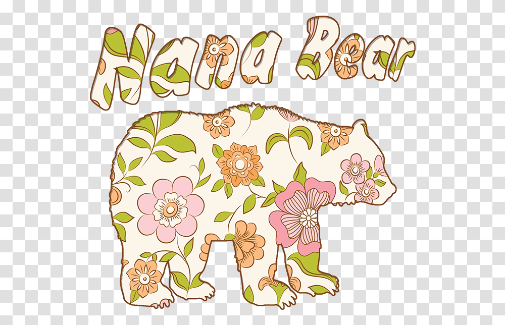 Nana Bear Flower Wallpaper Repeating Flower Pattern Free, Game, Jigsaw Puzzle Transparent Png