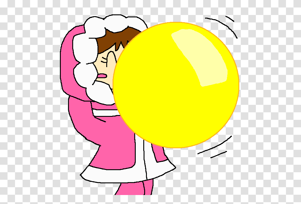 Nana Blowing A Bubble Gum, Balloon, Light, Flare, Sphere Transparent Png