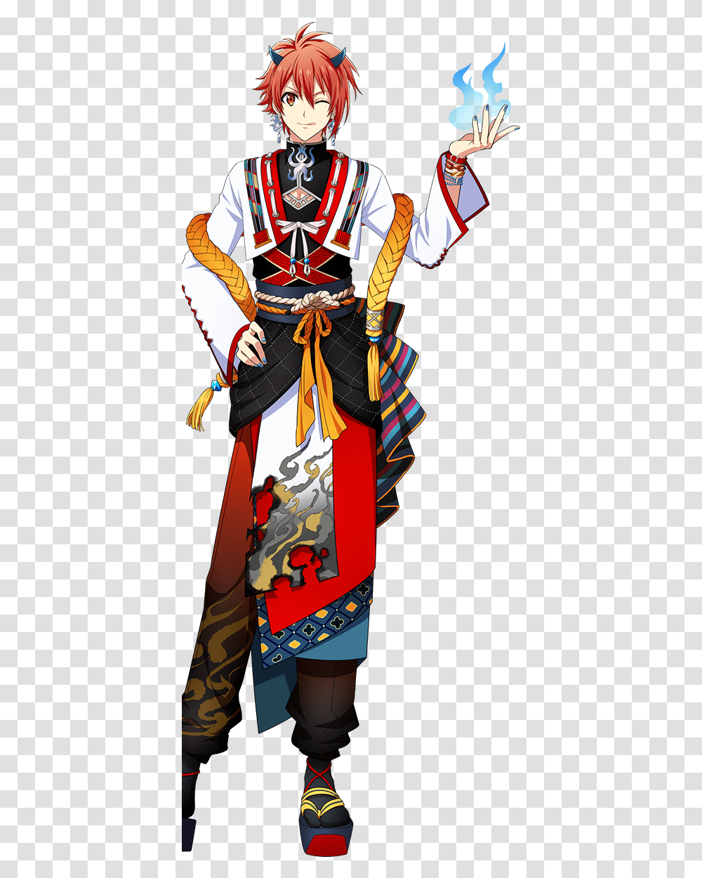 Nanase Riku Cartoon, Person, Clothing, Costume, Samurai Transparent Png