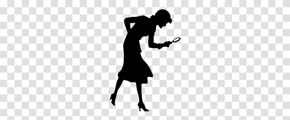 Nancy Drew Silhouette Clip Art Everything Is Evidence, Person, Human, Dance Pose, Leisure Activities Transparent Png