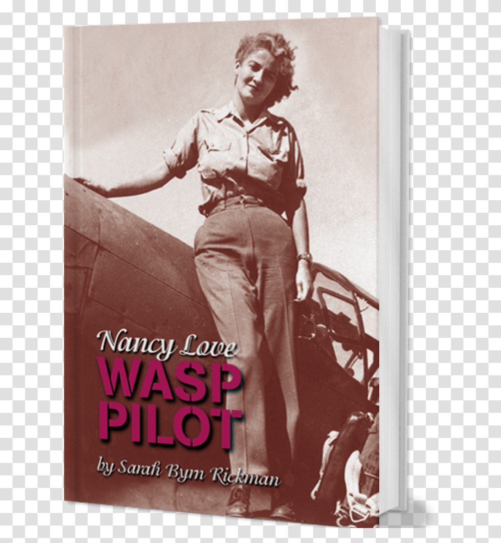 Nancy Love Wasp Pilot Flyer, Person, Human, Military, Military Uniform Transparent Png