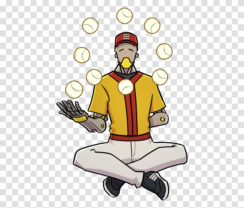 Nancy Teeple Khrysm Zenyatta Baseball Skin, Person, Human, Juggling, Clothing Transparent Png