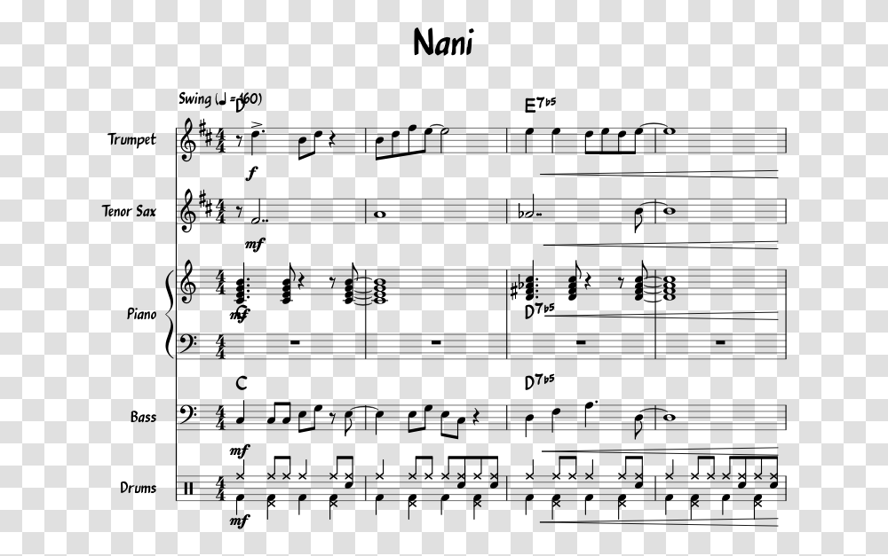 Nani Nani Sheet Music, Gray, World Of Warcraft Transparent Png